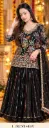 Midnight Bloom – Premium Black Floral Lehenga Set